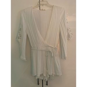 White romper